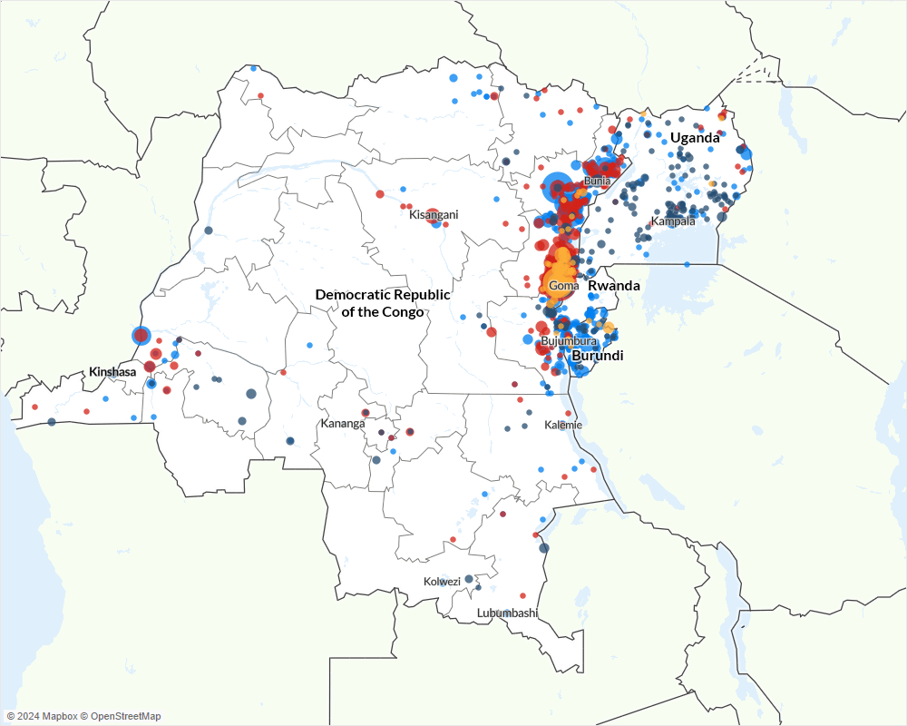 Map - Conflict Watchlist 2025 - Great-Lakes (simplified) Map - Conflict Watchlist 2025